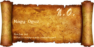 Nagy Oguz névjegykártya